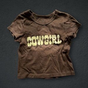 Vintage brandy Melville cowgirl top